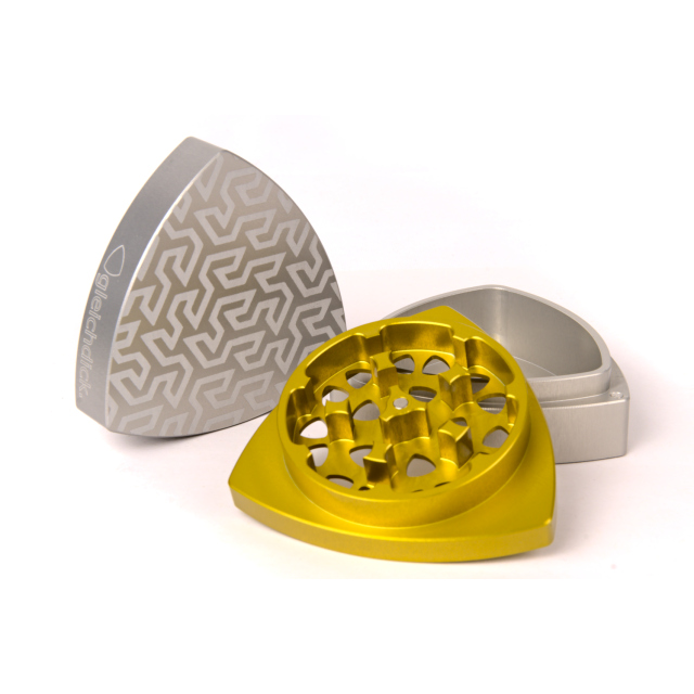 3-part-Grinder, Black/Gold - Gosper