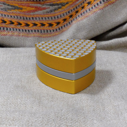 3-part-Grinder, Balck/Silvergray