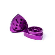 2-part-Gleichdickgrinder, Purple
