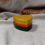 3-part-Grinder, Orange/Red/Green