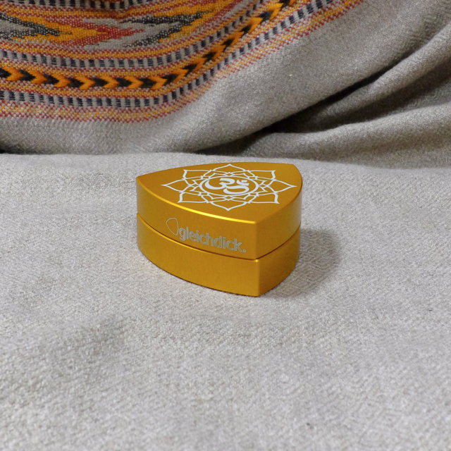 2-part-Gleichdickgrinder, Orange